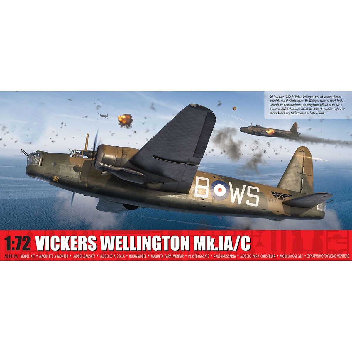 Airfix Vickers Wellington Mk.IA/C (1:72) [A08019A]