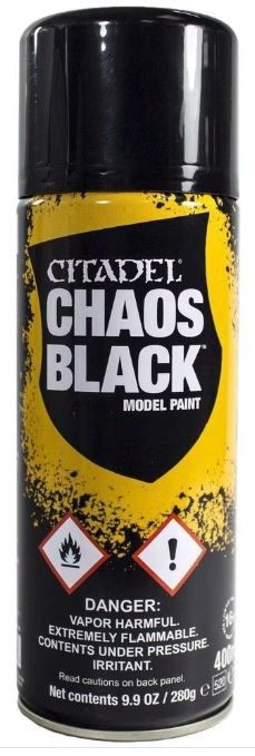 Chaos Black 400ml Spray
