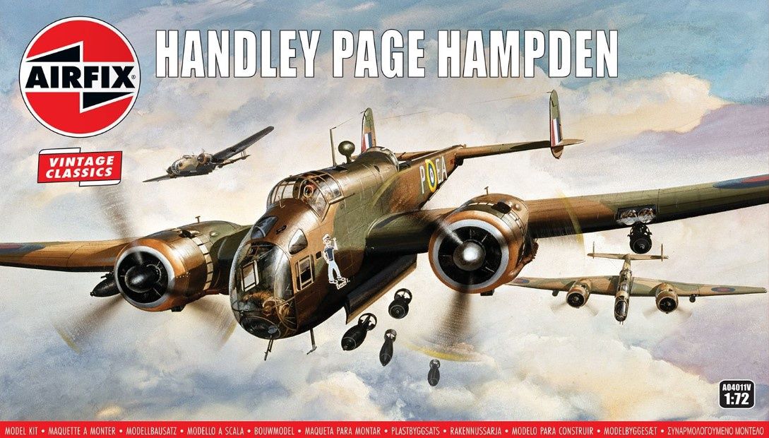 Airfix Handley Page Hampden (1:72) [A04011V]
