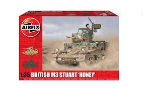 Airfix M3 Stuart, Honey (British Version) (1:35) [A1358]