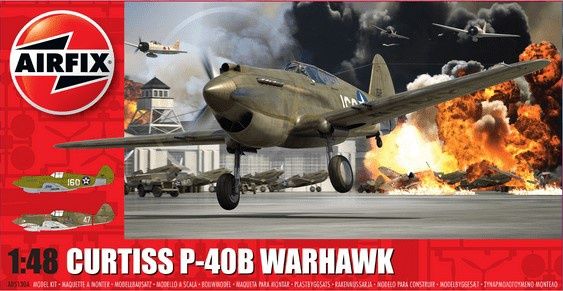 Airfix Curtiss P-40B Warhawk (1:48) [A05130A]