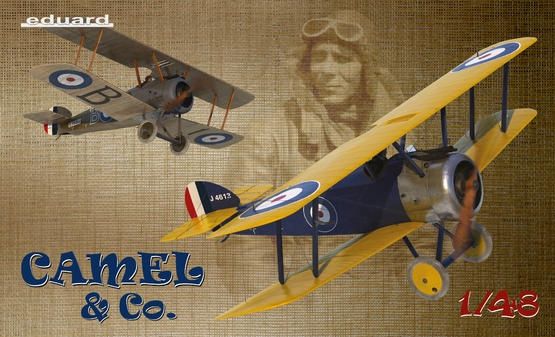 Eduard &#39;Camel &amp; Co.&#39; Sopwith F1 Camel Limited Edition Dual Combo (1:48) [11151]