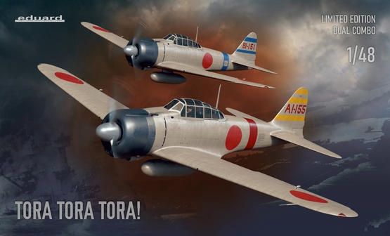 Eduard 'Tora Tora Tora!' Dual Combo A6M2 Zero Type 21 Over Peal Harbour (1:48) [11155]