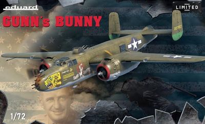 Eduard Gunn&#39;s Bunny B-25J Strafers in the Pacific &amp; CBI (1:72) [2139]