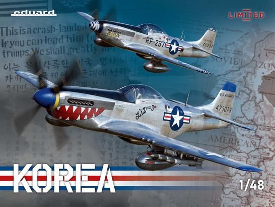 Eduard F-51D and RF-51D Mustangs Over Korea Limited Edition (1:48) [11161]