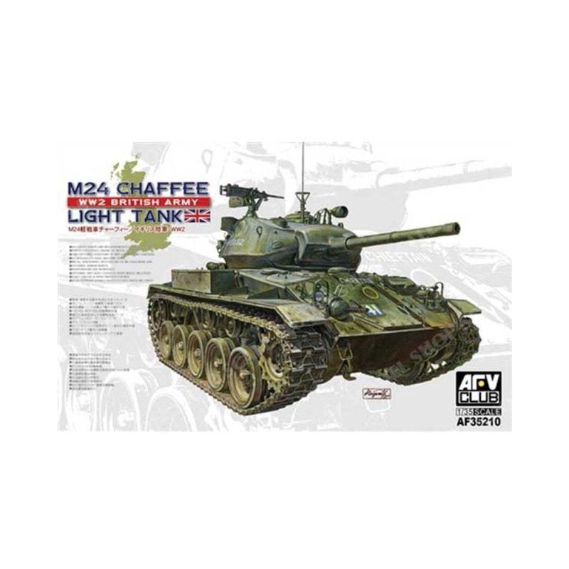 AFV Club M24 Chaffee Light Tank WW2 British Army (1:35) [AF35210]