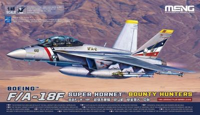 Meng Model Boeing F/A-18F Super Hornet Bounty Hunters (1:48) [LS016]