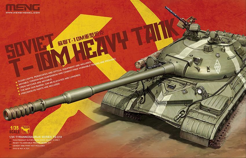 Meng Model Soviet T-10M Heavy Tank 1:35 [TS-018]