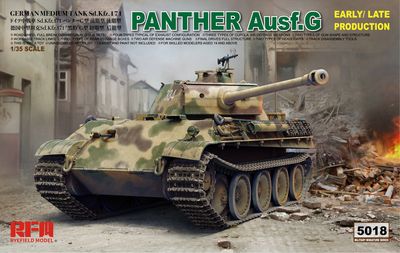 Ryefield RM-5018 Panther Ausf.G Early/Late Production [1:35]