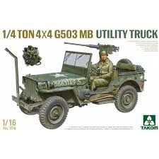 Takom 1/4Ton 4x4 G503 MB Utility Truck (1:16) [1016]