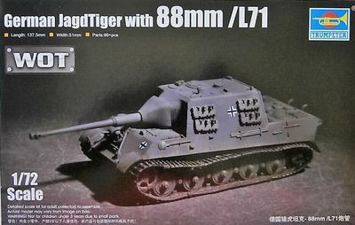 Trumpeter JagdTiger with 88mm/L71 (1:72) [TM07166]