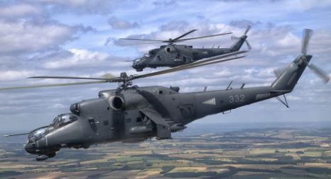 Trumpeter Soviet Army Mi-24P Hind-F Helicopter (1:48) [05829]