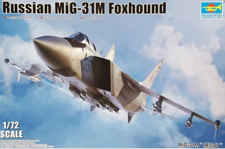 Trumpeter Russian Mig-31M Foxhound (1:72) [01681]