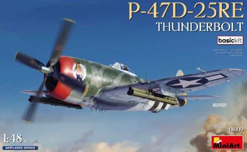 Mini Art MIN48009 1/48 P-47D-25RE Thunderbolt