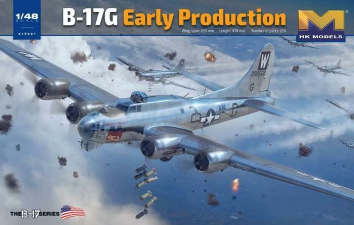 HK Models B-17G Flying Fortress Early Production 1:48 [HK01F001]