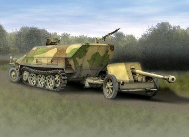 Dragon Sd.Kfz. 251 Ausf.D and 7.5cm PaK 40 (1:72) [7369]