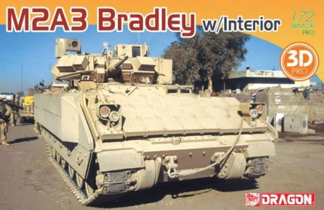 Dragon M2A3 Bradley with Interior Detail (1:72) [7610]