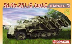 Dragon Sd.Kfz.251/2 Ausf.C mit Wurframen 40 (1:72) [7306]