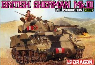 Dragon Mk.III Sherman British Mid Production Sicily (1:35) [6231]