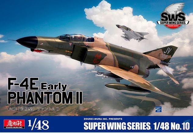 Zoukei-Mura McDonnell Douglas F-4E Early Phantom Ⅱ USAF (1:48) [SWS48-11]