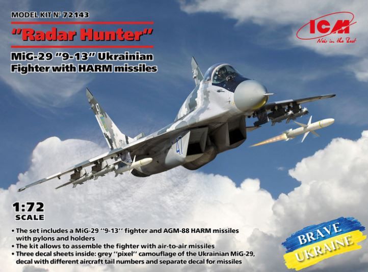 ICM MiG-29 Ukrainian Fighter [72143]
