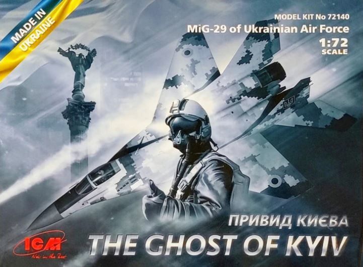 ICM &#39;The Ghost of Kyiv&#39; MiG-29 Ukrainian Air Force (1:72) [72140]