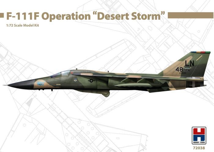 Hobby 2000 F-111F Operation &#39;Desert Storm&#39; (1:72) [72038]