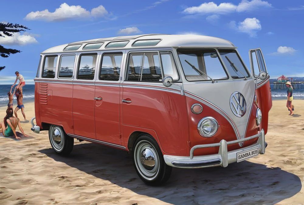 Revell Volkswagen T1 &#39;Samba Bus&#39; (1:24) [07399]