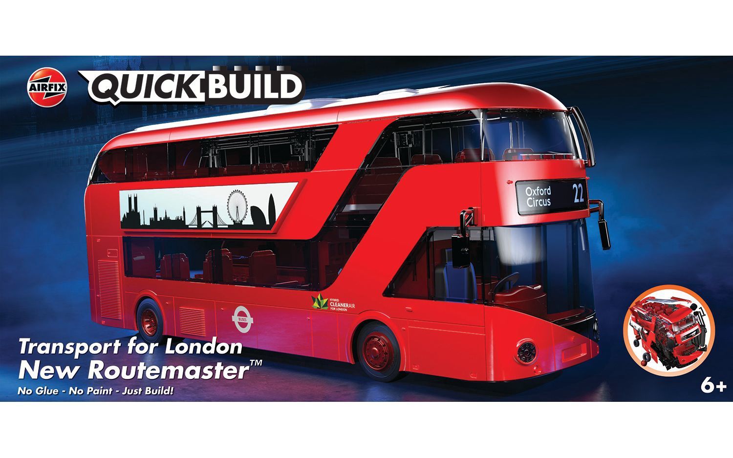 Airfix Quickbuild J6050 TFL New Routemaster