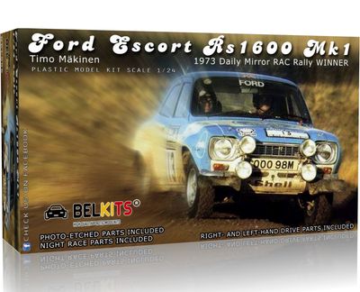Belkits Ford Escort Mk1 Rally 1973 Timo Makinen RAC Winner [BEL006]