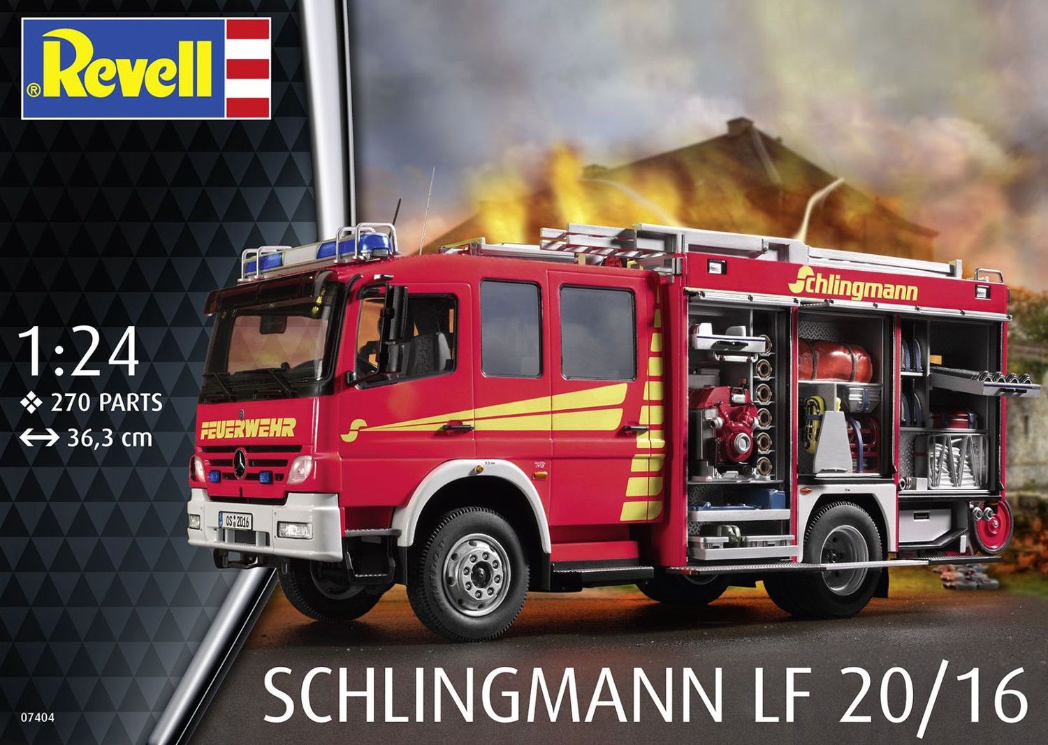 Revell 07404 Schlingmann LF 20/16 Fire Engine (1:24)