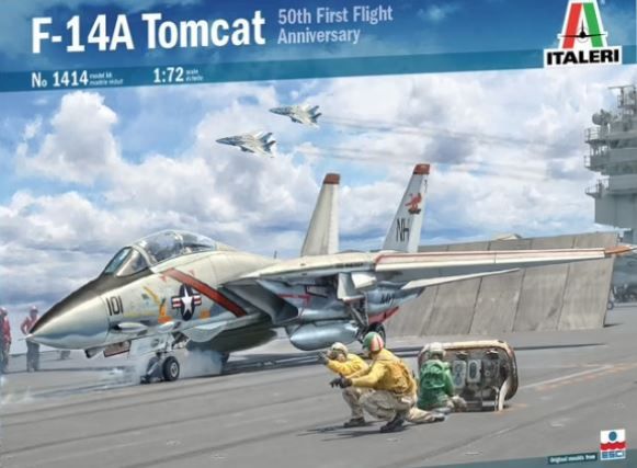 Italeri F-14A Tomcat &#39;50th First Flight Anniversary&#39; (1:72) [1414]