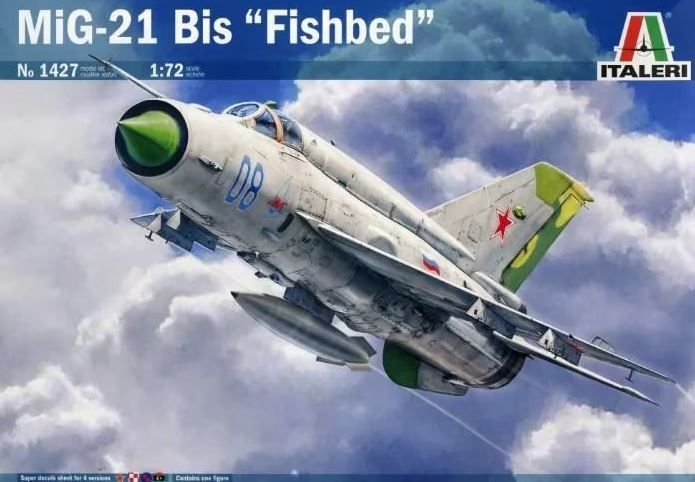 Italeri MiG-21 BIS &#39;Fishbed&#39; (1:72) [1427]