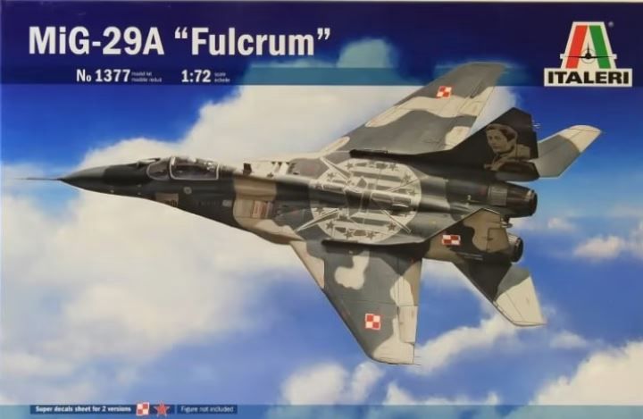 Italeri MiG-29A &#39;Fulcrum&#39; [1:72] [1377]