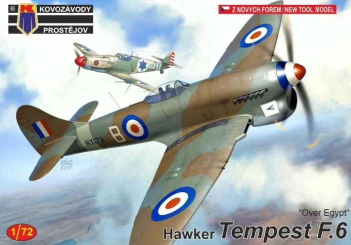 Kovo&#39; Hawker Tempest F.6 &#39;Over Egypt&#39; (1:72) [KPM0225]