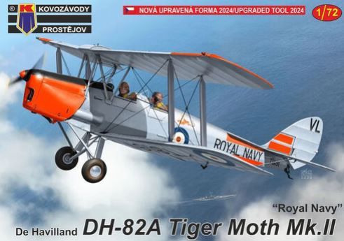 Kovozavody de Havilland DH-82A Tiger Moth Mk.II &#39;Royal Navy&#39; (1:72) [72443]