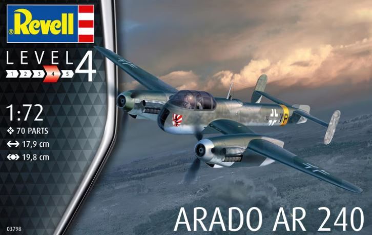 Revell Arado AR 240 (1:72) [03798]