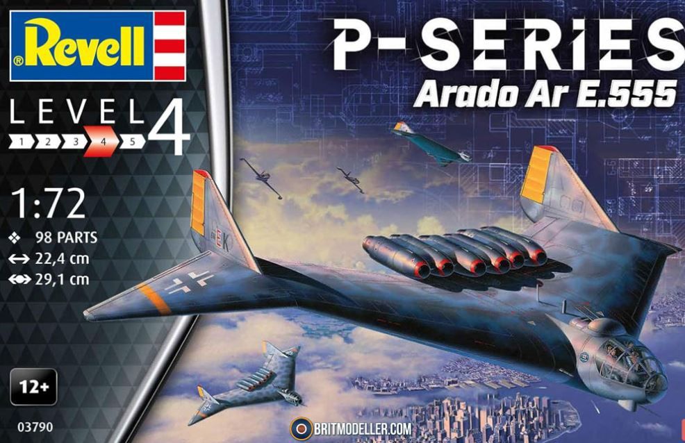 Revell Arado Ar E.555 (1:72) [03790]