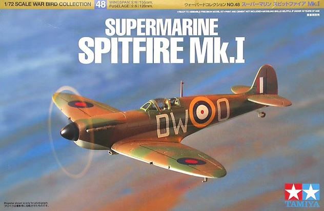 Tamiya Supermarine Spitfire Mk.I (1:72) [60748]