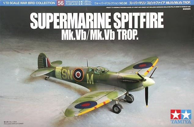 Tamiya Supermarine Spitfire Mk.Vb/Mk.Vb Trop (1:72) [60756]