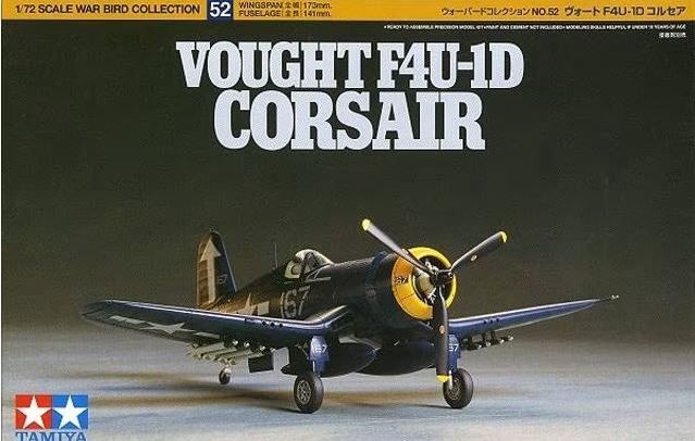 Tamiya Vought F4U-1D Corsair (1:72) [60752]