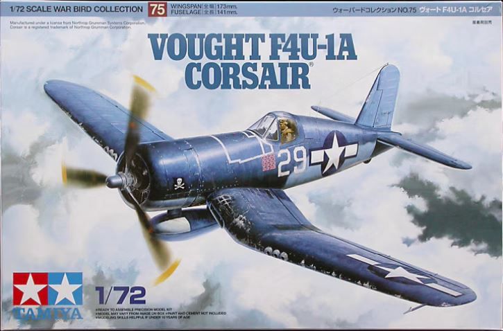 Tamiya Vought F4U-1A Corsair [1:72] [60775]