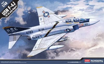 Academy USN F-4J &#39;VF-84 Jolly Rogers&#39; (1:48) [12305]