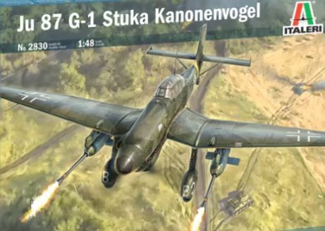 Italeri Junkers Ju87B Stuka Kanonenvogel (1:48) [2830]