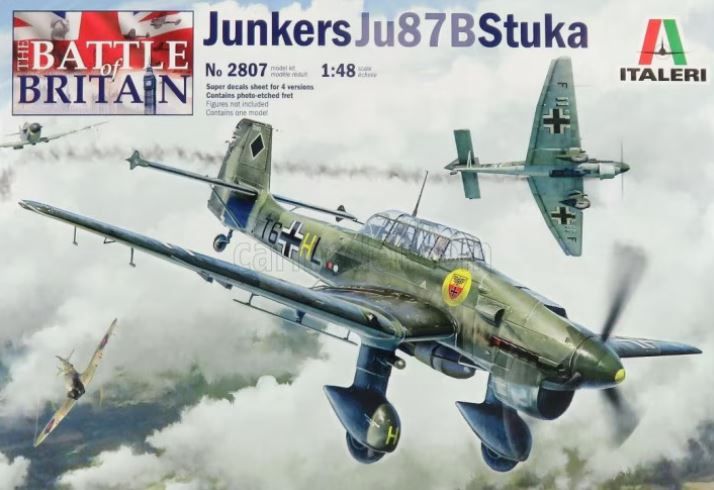 Italeri Junkers Ju87B Stuka &#39;Battle of Britain&#39; (1:48) [2807]