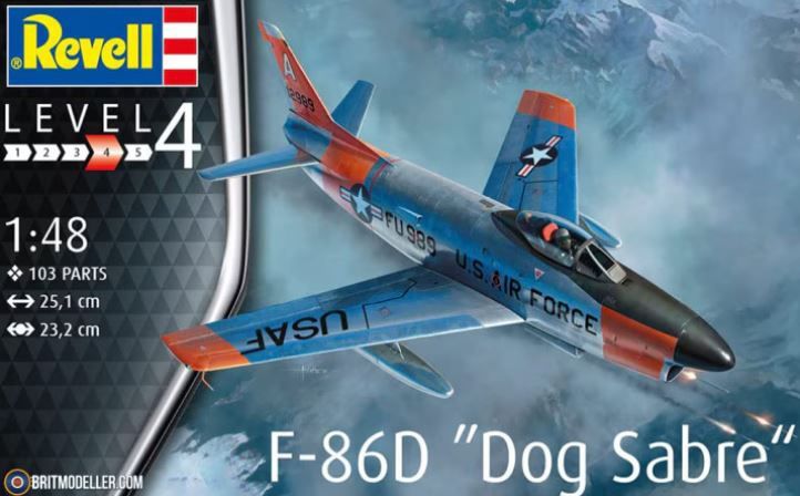 Revell F-86D &#39;Dog Sabre&#39; (1:48) [03832]