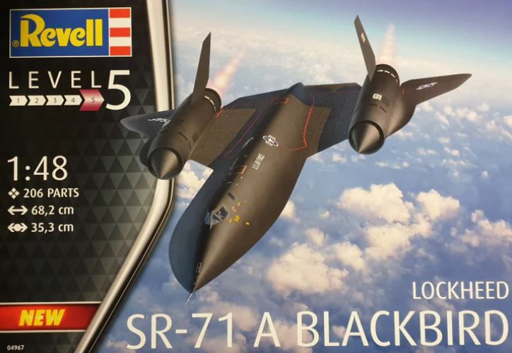 Revell Lockheed SR-71 Blackbird (1:48) [04967]