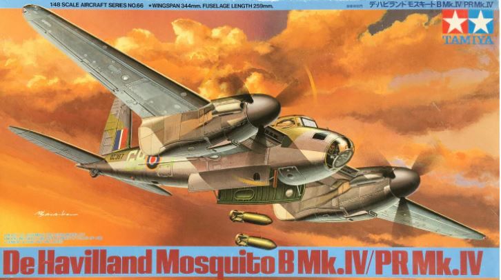 Tamiya de Havilland Mosquito B Mk.IV/PR Mk.IV (1:48) [61066]