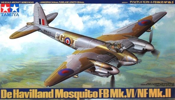 Tamiya de Havilland Mosquito FB Mk.VI/NF Mk.II (1:48) [61062]