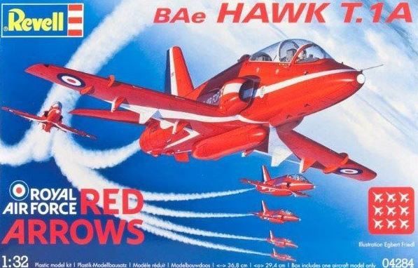 Revell 04284 BAe Hawk T.1A RAF Red Arrows (1:32)